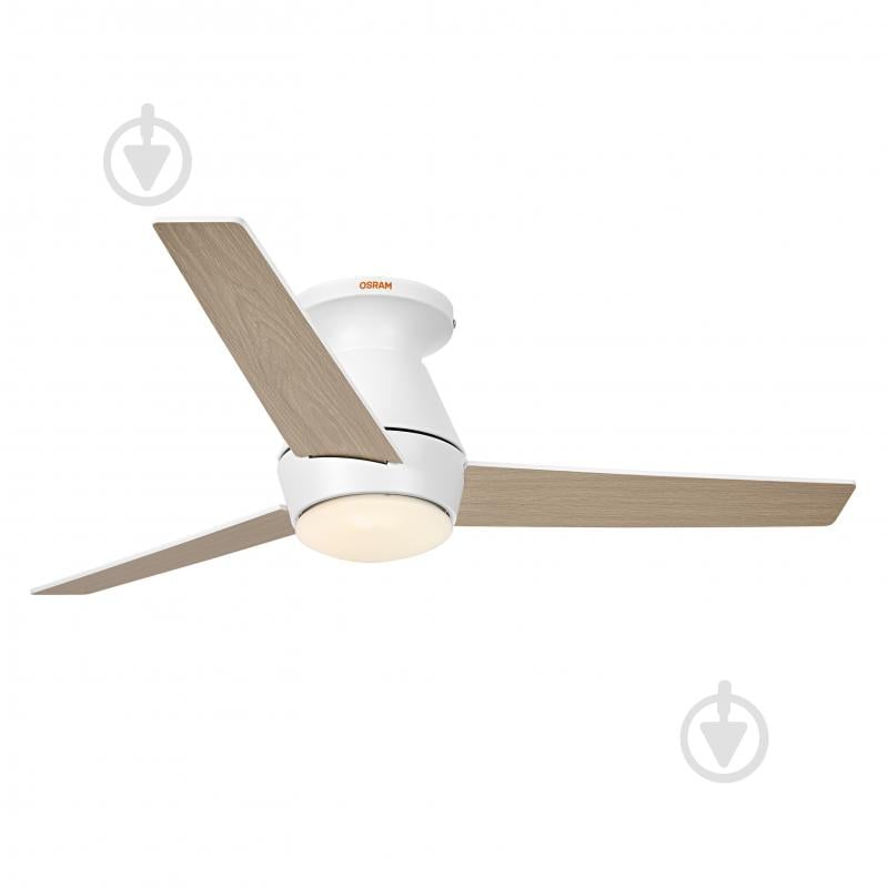 Люстра-вентилятор Osram Ceiling RGB DIM 18 Вт білий/дерево FAN NORDES - фото 5
