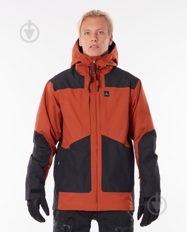 Куртка мужская зимняя Rip Curl POW SEARCH SNOW JACKET SCJDT4-9665 р.S коричневая - фото 1