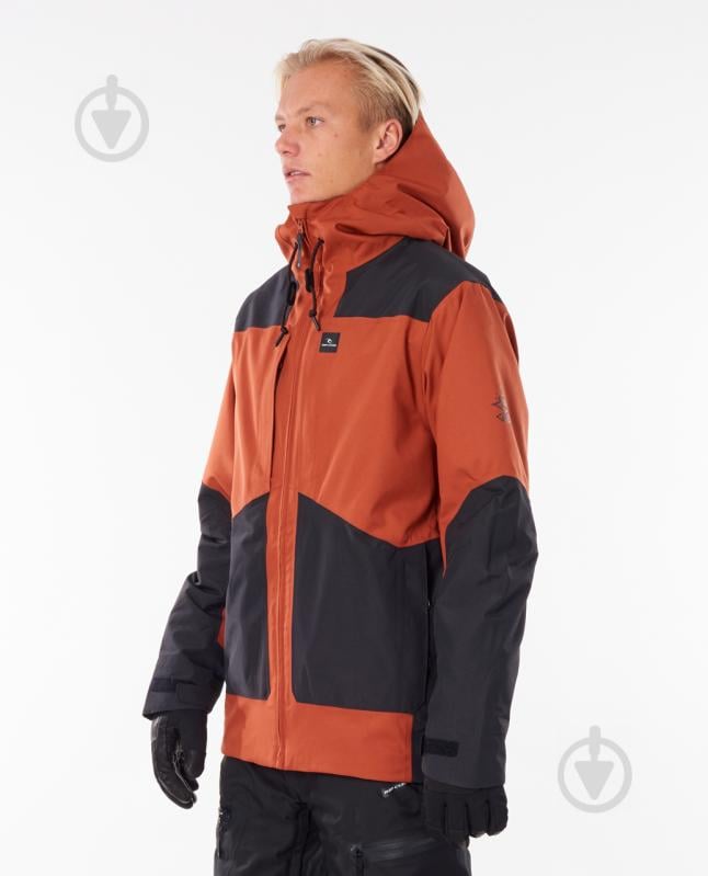 Куртка мужская зимняя Rip Curl POW SEARCH SNOW JACKET SCJDT4-9665 р.S коричневая - фото 2