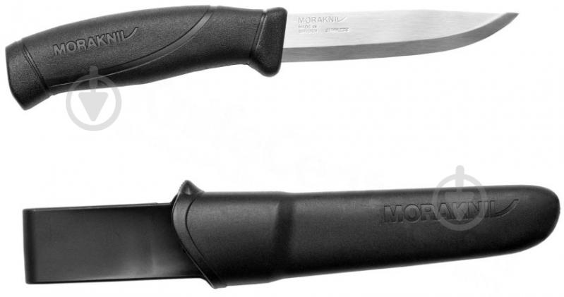 Нож Morakniv фиксированный Companion black 12215 - фото 2