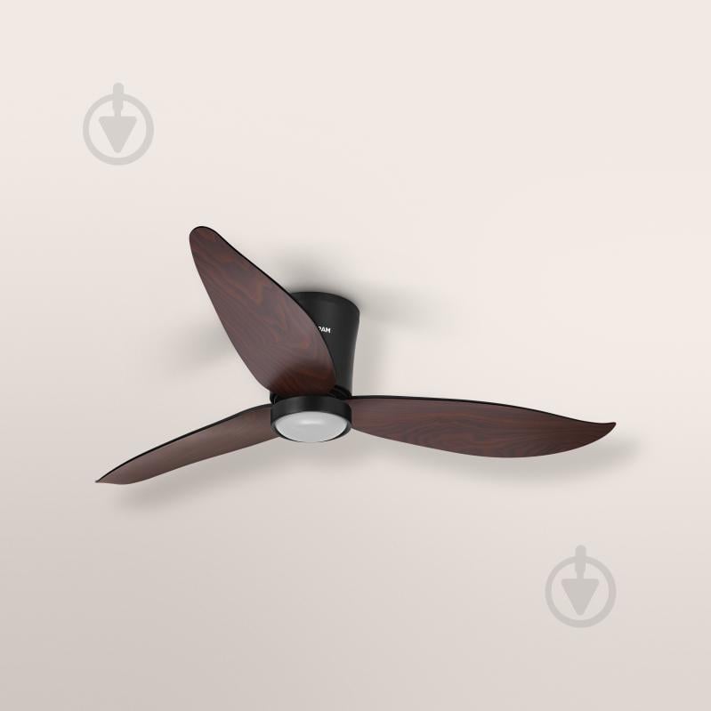 Люстра-вентилятор Osram Ceiling DIM 18 Вт дерево FAN FOHN - фото 9