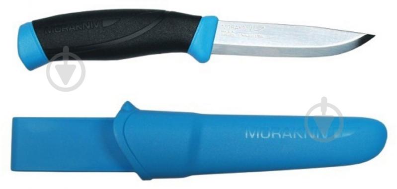 Нож Morakniv фиксированный Companion blue 12215 - фото 2 Нож Morakniv фиксированный Companion blue 12215 - фото 2