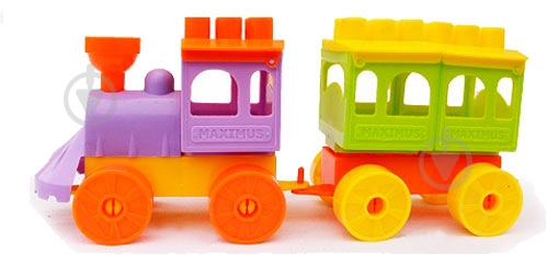 Конструктор Maximus Паровозик Малыш 1 - фото 2