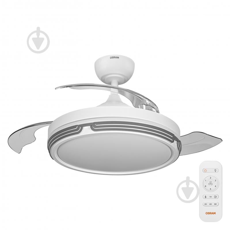 Люстра-вентилятор Osram Ceiling DIM 36 Вт белый FAN LEVECHE - фото 2