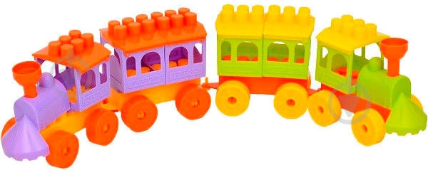 Конструктор Maximus Паровозик Малыш 3 - фото 1