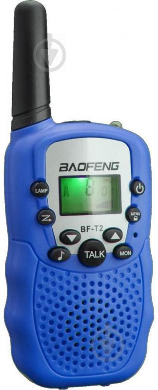 Рация Baofeng портативная MiNi BF-T2 PMR446 Blue (MiNiBFT2_BE) - фото 2