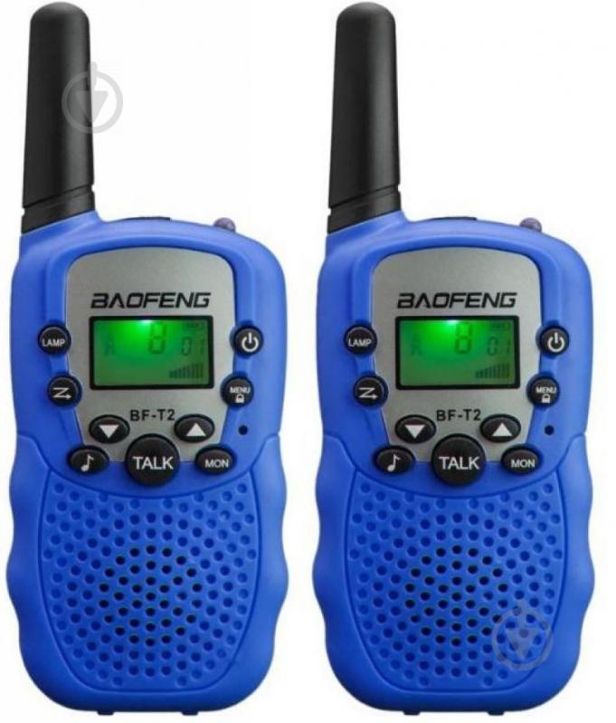 Рация Baofeng портативная MiNi BF-T2 PMR446 Blue (MiNiBFT2_BE) - фото 1