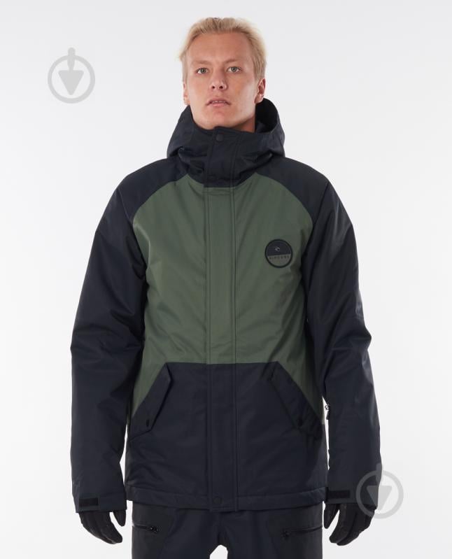 Куртка мужская зимняя Rip Curl NOTCH UP SNOW JACKET SCJDX4-56 р.M зеленая - фото 1