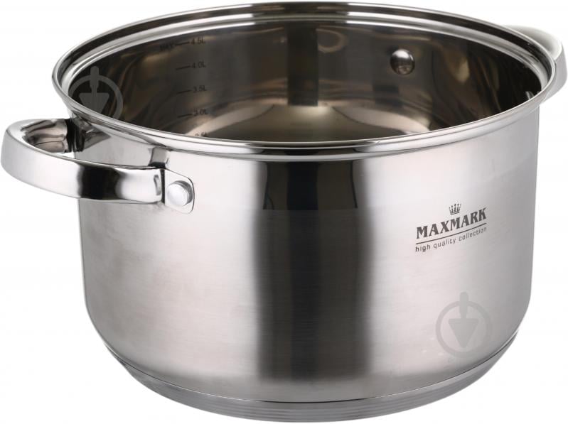 Кастрюля с крышкой Maxmark 4 л 22 см MK-3704 - фото 5