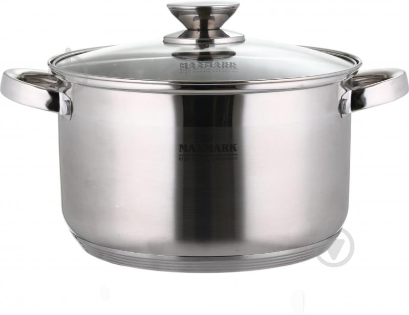 Кастрюля с крышкой Maxmark 4 л 22 см MK-3704 - фото 2