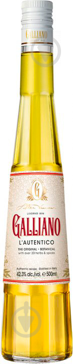 Ликер Bols Galliano L'Authentico 42.3% (8716000967237) 0,5 л - фото 1