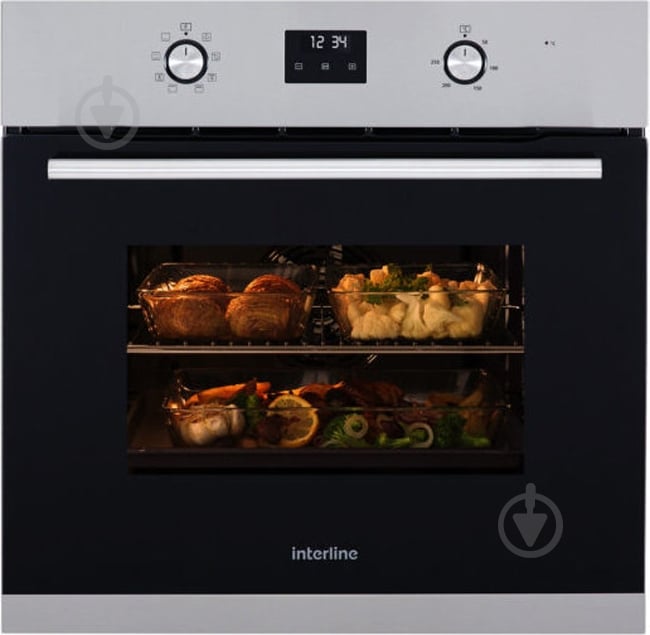 Комплект встраиваемой техники Interline духовой шкаф KTN 680 ECH XA + варочная поверхность HGS 763 FGT XM FLAME - фото 24 Комплект встраиваемой техники Interline духовой шкаф KTN 680 ECH XA + варочная поверхность HGS 763 FGT XM FLAME - фото 24