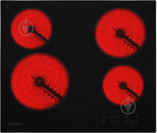 Комплект встраиваемой техники Interline духовой шкаф OEG 581 ECR BA + варочная поверхность HHV 566 SZP BA - фото 3 Комплект встраиваемой техники Interline духовой шкаф OEG 581 ECR BA + варочная поверхность HHV 566 SZP BA - фото 3