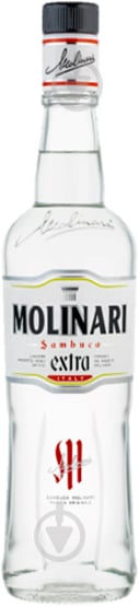 Лікер Molinari Sambuca Extra 1 л 40% (8002095240103) 1 л - фото 1