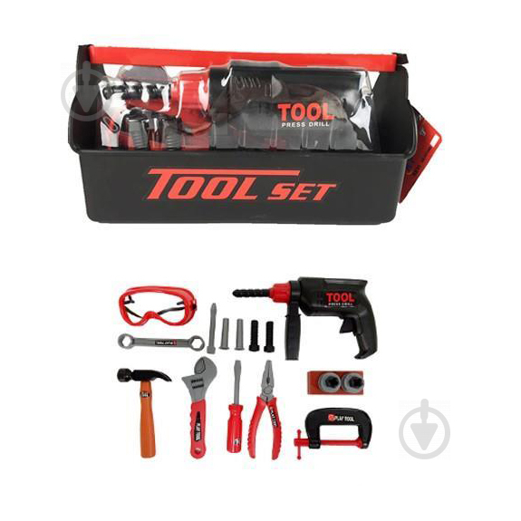 Игровой набор Tool Set ящик с инструментами KY1068-304 - фото 2