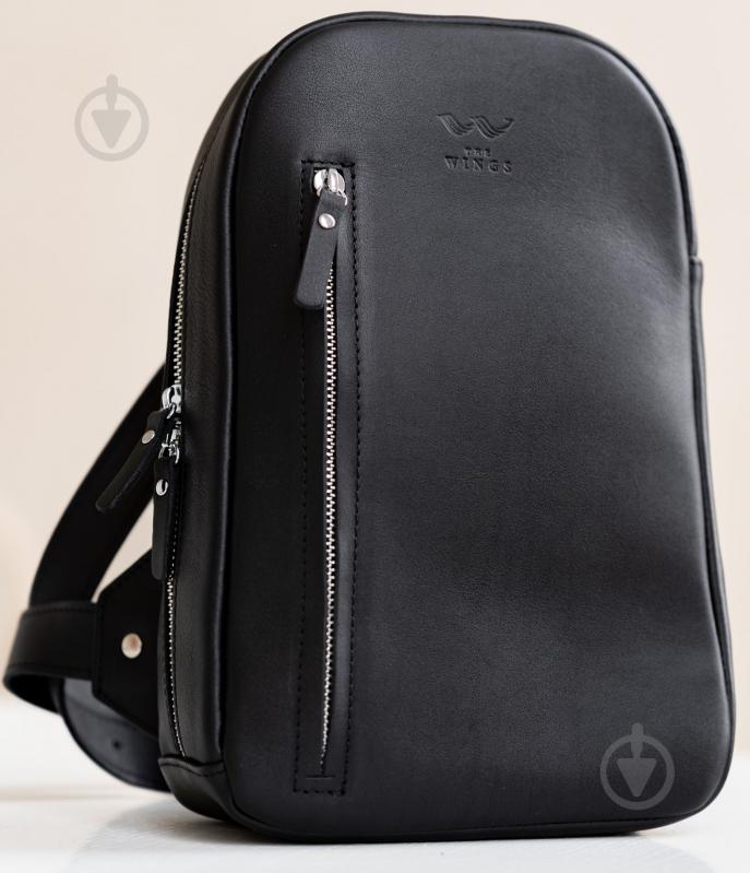 Сумка мужская Wings Chest bag TW-Chest-bag-black черный - фото 1