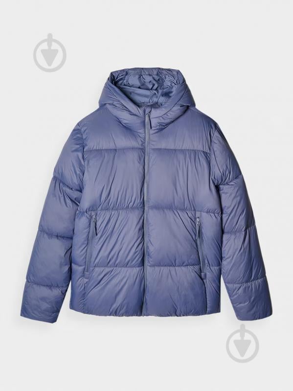 Пуховик чоловічий зимовий 4F DOWN JACKET M480 4FWAW24TDJAM480-32S р.2XL синій - фото 9