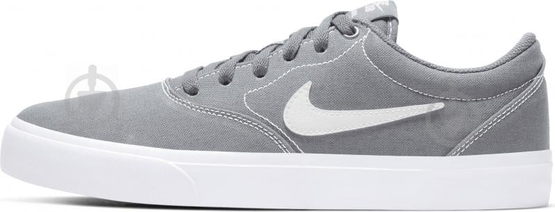 Кросівки чоловічі демісезонні Nike SB CHARGE CNVS CD6279-003 р.40,5 сірі - фото 3