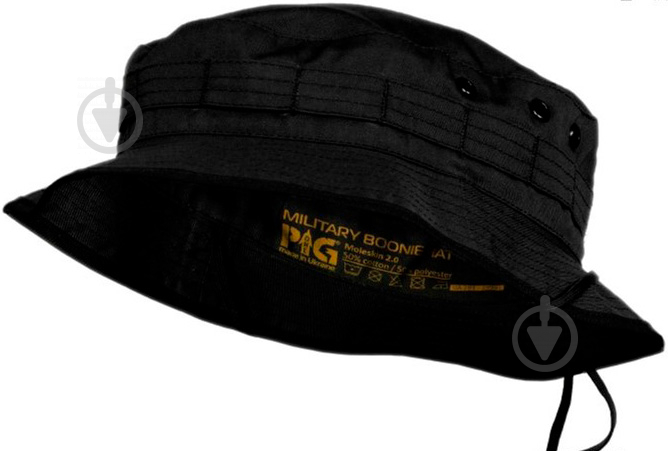 Панама Military Boonie Hat Combat Black, XL - фото 1