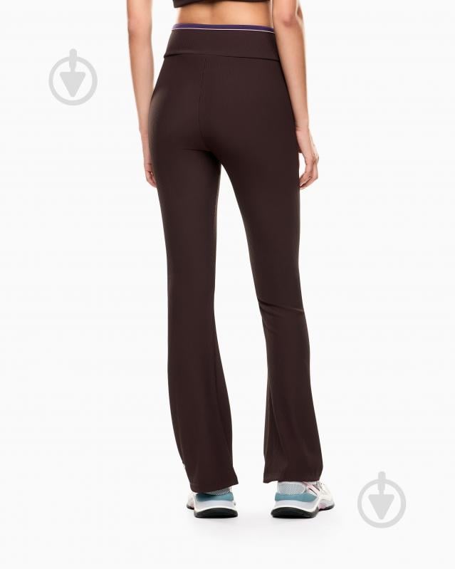 Брюки EA7 VIGOR7 LAB W RIBBED FLARE LEGGINGS 7W000577-AF15721-U6031 р. L черный - фото 2 Брюки EA7 VIGOR7 LAB W RIBBED FLARE LEGGINGS 7W000577-AF15721-U6031 р. L черный - фото 2