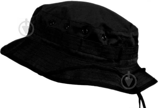 Панама Military Boonie Hat Combat Black, S - фото 2