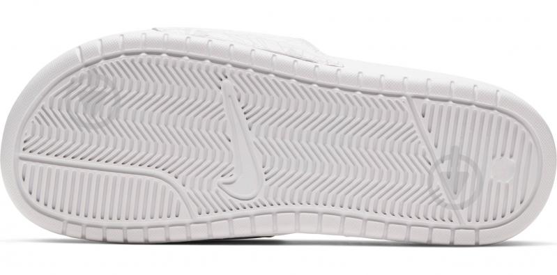 Шльопанці Nike BENASSI JDI PRINT 618919-117 р.36,5 білий - фото 6