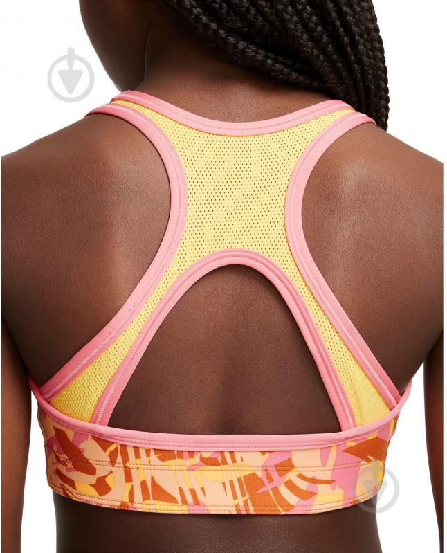 Бра Nike Swoosh Reversible Bra DX5717-611 р.S оранжевый - фото 2