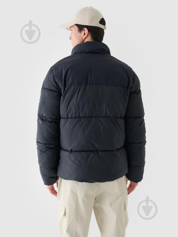 Пуховик чоловічий зимовий 4F DOWN JACKET M485 4FWAW24TDJAM485-20S р.2XL чорний - фото 2