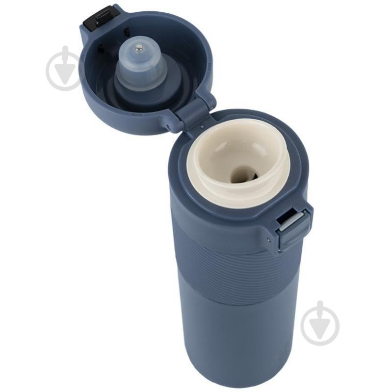 Термос KITE с термодатчиком 450 мл синий K25-1227-2 - фото 2 Термос KITE с термодатчиком 450 мл синий K25-1227-2 - фото 2