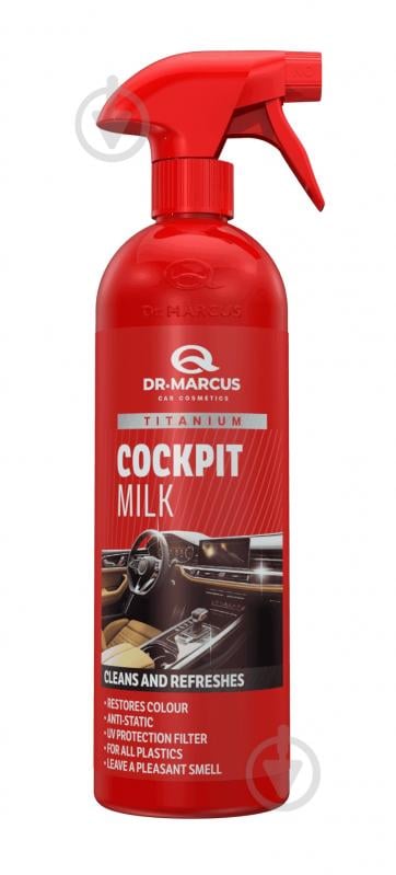 Очиститель приборной панели Cockpit Milk Dr.Marcus 750 мл - фото 1 Очиститель приборной панели Cockpit Milk Dr.Marcus 750 мл - фото 1