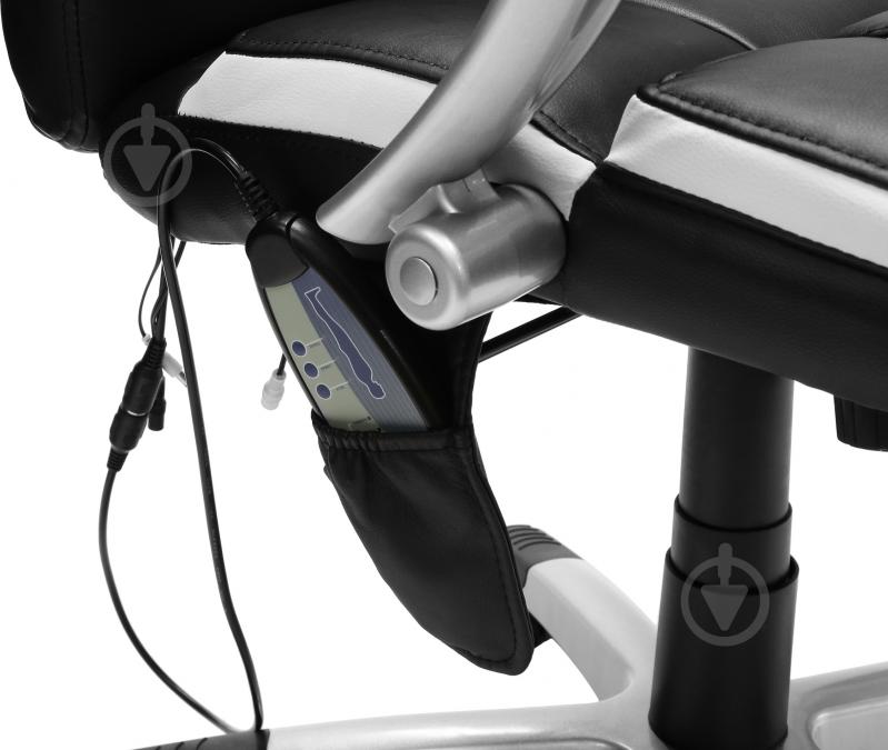 Кресло Barsky Sportdrive massage SDM-01 черно-белый - фото 5 Кресло Barsky Sportdrive massage SDM-01 черно-белый - фото 5
