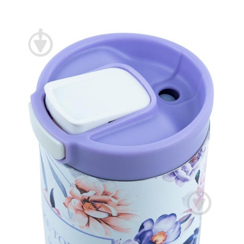 Термокружка KITE Violet Whispers 350 мл 8721-10-A - фото 5 Термокружка KITE Violet Whispers 350 мл 8721-10-A - фото 5