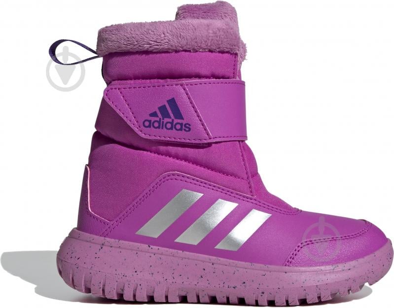 Черевики Adidas WINTERPLAY C IE8673 р.31,5 фіолетовий - фото 1