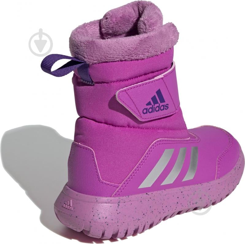 Черевики Adidas WINTERPLAY C IE8673 р.31,5 фіолетовий - фото 4