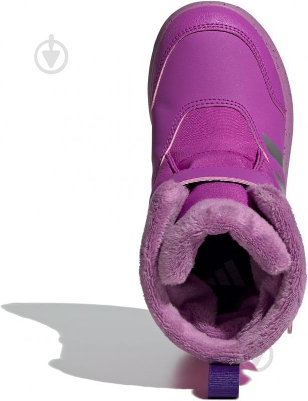 Черевики Adidas WINTERPLAY C IE8673 р.31,5 фіолетовий - фото 8