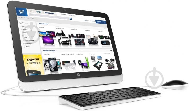 Моноблок HP AIO 22-3019UR 21" (N1X54EA) black - фото 2 Моноблок HP AIO 22-3019UR 21" (N1X54EA) black - фото 2