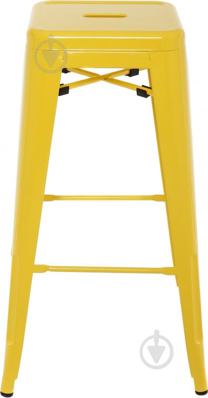 Стілець барний барний АС-012 жовтий - фото 2