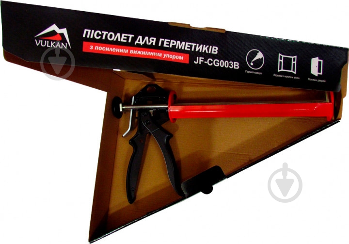 Пистолет для герметика Vulkan JF-CG003B - фото 3 Пистолет для герметика Vulkan JF-CG003B - фото 3