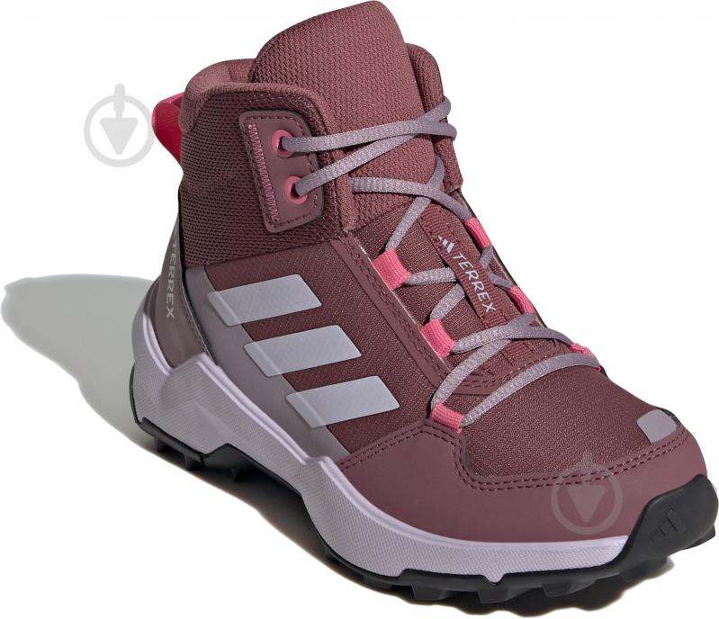 Черевики Adidas TERREX AX4R MID K IF6524 р.35,5 рожевий - фото 3