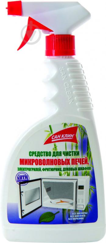 Спрей SAN CLEAN Універсал-2000 для мікрохвильових печей 0,5 л - фото 1