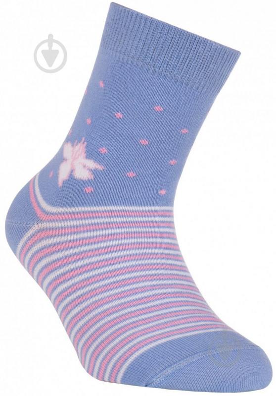 Шкарпетки дитячі для дівчаток Conte-Kids CK Tip-Top 5С-11СП 254 р.16 блакитний - фото 1