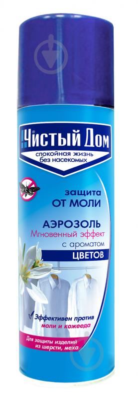 Аерозоль Чистый дом із ароматом квітів 150 мл - фото 1