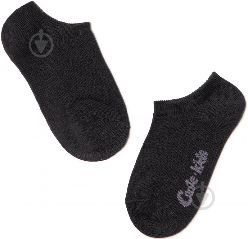 Шкарпетки дитячі для дівчатокдля хлопчиків Conte-Kids Active (ультракороткі) 17С-63СП 000 р.12 чорний - фото 1
