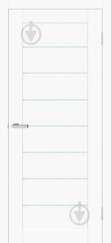 Дверное полотно ОМиС Cortex deco 10 ПО 700 мм белый матовый - фото 1