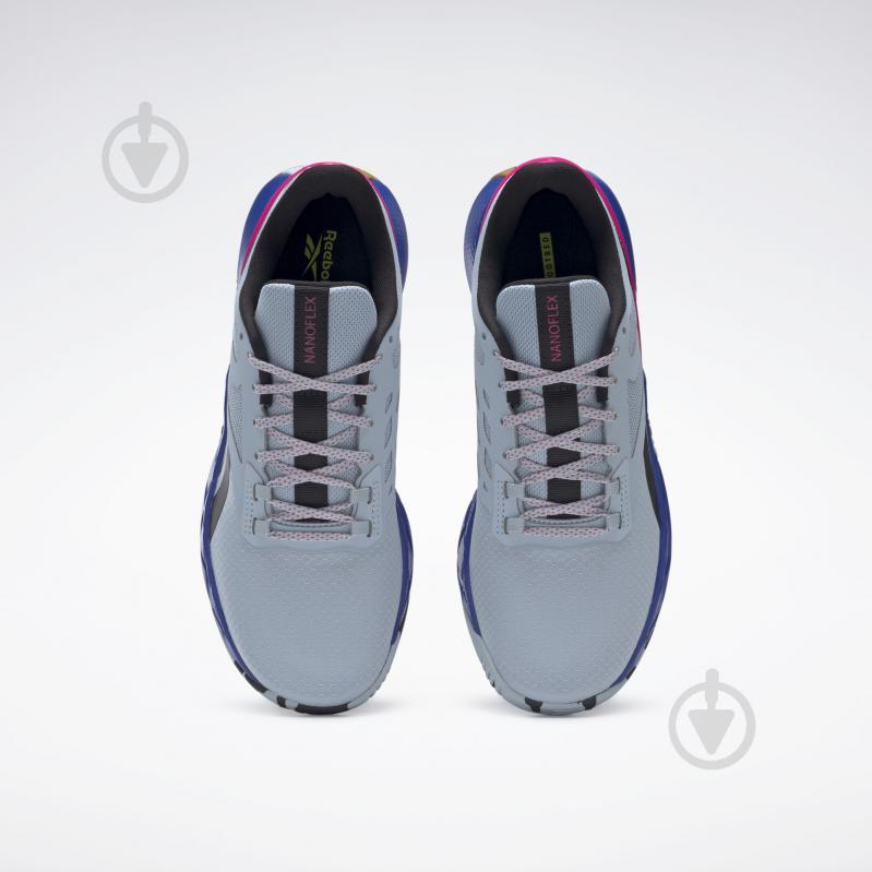 Кросівки жіночі Reebok NANOFLEX TR GZ6981 р.37,5 сірі - фото 6