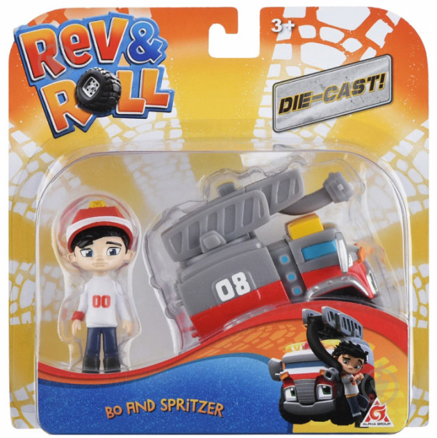 Игровой набор Rev&Roll DieCast Потому и Спритцер - фото 7