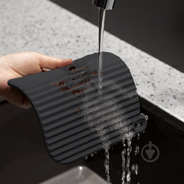 Підставка під гаряче Smart Kitchen by Flamberg Nature Charcoa 19х19 см - фото 5