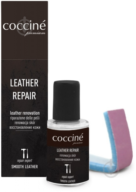 Крем для взуття COCCINE LEATHER REPAIR для гладкої шкіри з пензликом №03 10 мл білий - фото 1