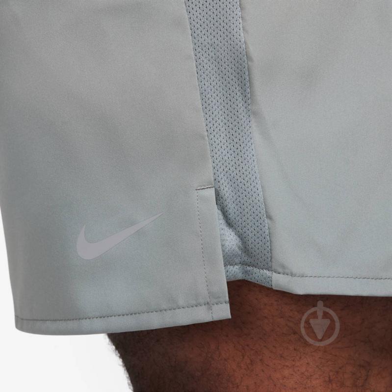 Шорты Nike M NK DF CHALLENGER 5BF SHORT DV9363-084 р. M серый - фото 6