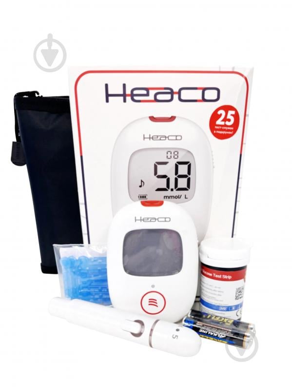 Глюкометр Heaco Safe AQ Voice - фото 3 Глюкометр Heaco Safe AQ Voice - фото 3